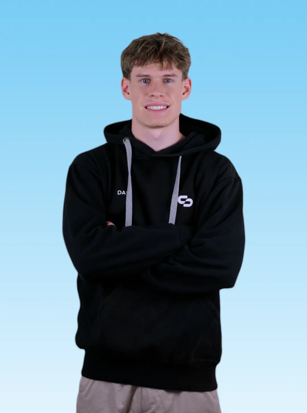 David Oldani im Social Solve Hoodie